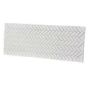 Suelo de espina de pescado del belén napolitano para colorear 10x25 cm