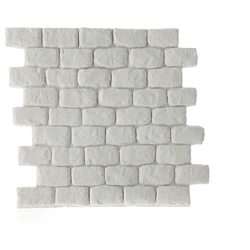 Muro modulare grande da colorare gesso presepe napoletano 20x25 cm 1