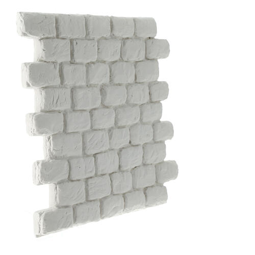 Muro modulare grande da colorare gesso presepe napoletano 20x25 cm 3