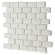 Large modular stone wall plaster for Neapolitan nativity 20x25 cm s2