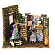 Woman chasing a mouse, animated character for 10 cm Neapolitan Nativity Scene, 15x20x20 cm s1