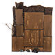 Borgo napoletano stile 700 presepe 10-12 cm 2 archi 60x50x35 cm s5