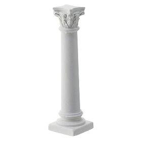 Columna lisa 6 cm yeso de pintar belén napolitano