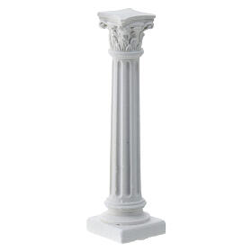 Columna rayada 6 cm yeso de pintar belén napolitano