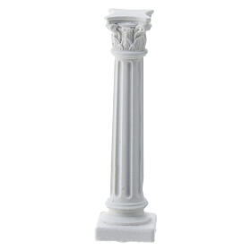 Colonna rigata 6 cm gesso da colorare presepe napoletano