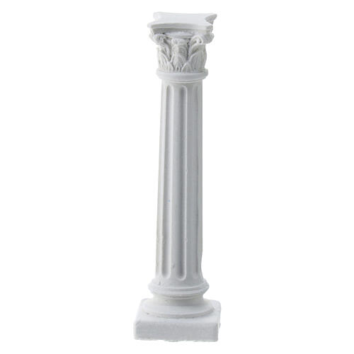 Colonna rigata 6 cm gesso da colorare presepe napoletano 1