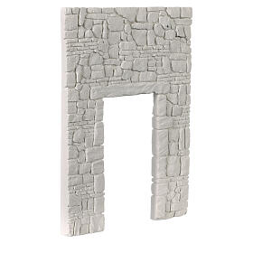 Muro arabo in gesso da colorare 20x15 cm presepe napoletano