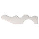 Parete con mattoni grande 10x30 cm gesso da colorare presepe napoletano s2
