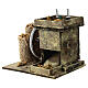 Corn grinder for Neapolitan nativity scene 5x10x10 cm in wood for 10-12 cm nativity scene s4