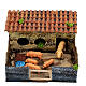 Wooden enclosure with pigs 5x15x15 cm Neapolitan nativity scene 8 cm s2