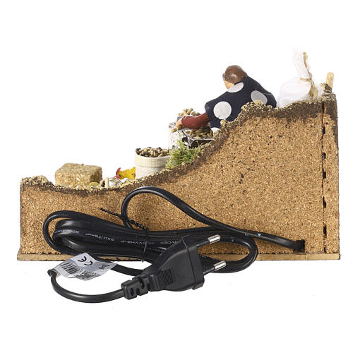 Młynarka - ruchoma figurka do szopki neapolitańskiej, 15x20x20 cm, do figurek 10 cm 4