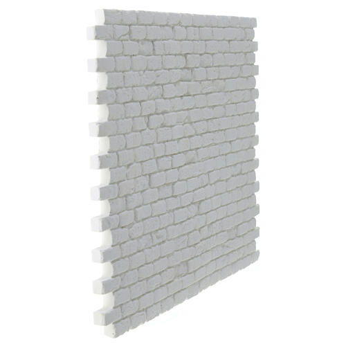 Modular brick wall, 20x30 cm, plaster to paint, Neapolitan Nativity Scene 3
