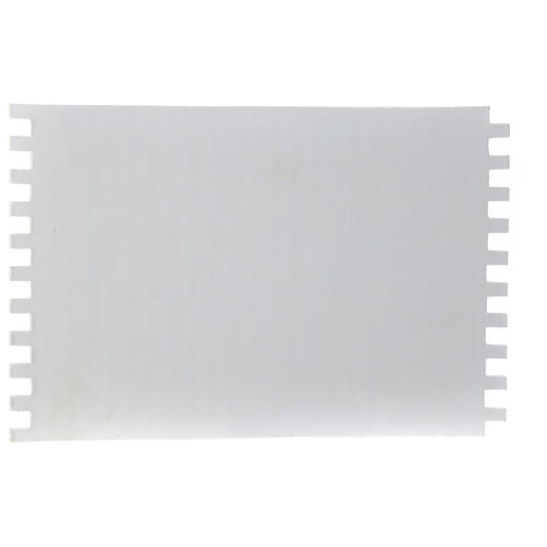 Modular brick wall, 20x30 cm, plaster to paint, Neapolitan Nativity Scene 4