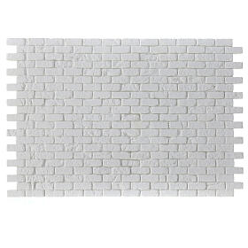 Pared de ladrillos modular belén napolitano 20x30 cm yeso de pintar