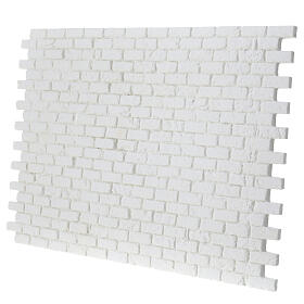Mur en briques modulaire crèche napolitaine 20x30 cm plâtre à peindre