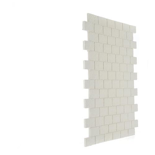 Brick pavement, 35x25 cm, plaster to paint, Neapolitan Nativity Scene 3