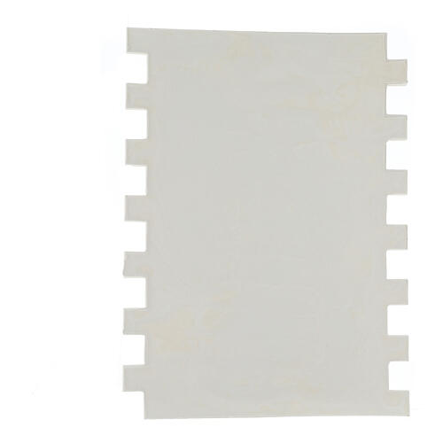 Brick pavement, 35x25 cm, plaster to paint, Neapolitan Nativity Scene 4