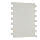 Pavimento 35x25 cm mattoni presepe napoletano gesso da colorare s4