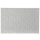 Plaster brick flooring to color in 35x25 cm Neapolitan nativity scene s1