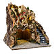 Rustic stable and village 35x30x30 cm for Neapolitan Nativity Scene of 8-10 cm s3