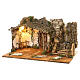 Stable with fountain 25x45x30 cm for Neapolitan Nativity Scene of 8-10 cm s2