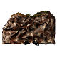 Capanna con villaggio 30x50x35 cm sughero presepe napoletano statue 8-10 cm s4