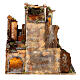 Neapolitanische Krippe Stil 18. Jahrhundert Kork 50x60x50 cm Wassermühle Ofen, 8-10 cm s7
