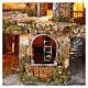 Neapolitan Nativity Scene with watermill and oven 50x60x50 cm for characters of 8-10 cm s2