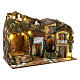 Neapolitan Nativity Scene with mill, 45x60x35 cm, for 10 cm characters s3