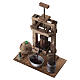 Wine press figurine 20x15x10 cm Neapolitan nativity scene 10 cm s2