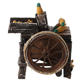 Ancient millstone 10x10x5 cm Neapolitan nativity scene 10 cm