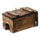 Trunk with mouse for 10 cm Neapolitan Nativity Scene 5x5x10 cm s3