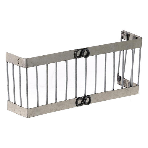 Metal grating 5x10x5 cm for Neapolitan Nativity Scene 3