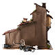 Paesaggio 40x40x30 cm presepe napoletano 10-12 cm forno s6