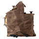 Paesaggio rustico 40x40x30 cm presepe napoletano 10-12 cm s6