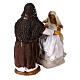 Natività con Madonna che alza Gesù presepe napoletano 10 cm s7