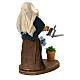 Woman watering plants for Neapolitan Nativity Scene of 13 cm s4