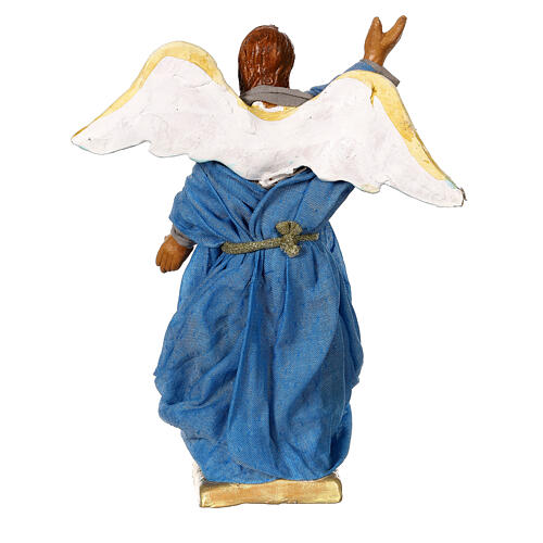 Standing angel for Neapolitan Nativity Scene of 15 cm 4