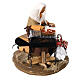 Woman cooking for Neapolitan Nativity Scene of 13 cm s3