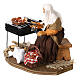 Woman cooking figurine Neapolitan nativity scene 13 cm s2