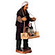Cameriere vino bicchiere presepe napoletano 15 cm s3