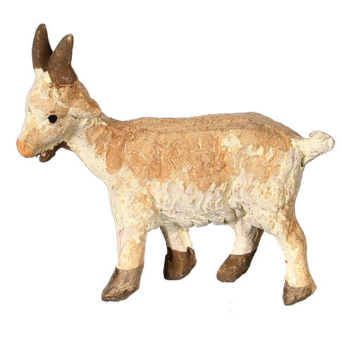 Niña amamanta cabra belén napolitano 10 cm 3