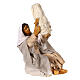 Nativity with Infant Jesus playing for Neapolitan Nativity Scene of 13 cm s2