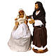 Nativity with Infant Jesus playing for Neapolitan Nativity Scene of 13 cm s3