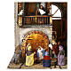 Borgo presepe con fontana pastori 8 cm Natività 60x50x40 cm s2