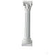 Colonna scanalata 18 cm gesso colorabile presepe napoletano s1