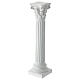 Colonna scanalata 18 cm gesso colorabile presepe napoletano s2