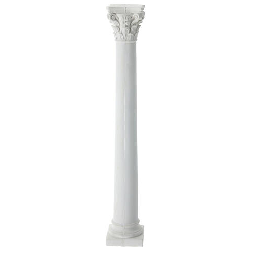 Columna lisa belén napolitano 30 cm yeso de pintar 3