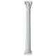 Colonna rigata 30 cm gesso da colorare presepe napoletano s1