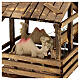 Zagroda z wielbłądami do szopki neapolitańskiej, 8-10 cm, 15x15x15 cm s2